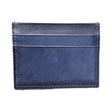Navy Card Holder 4CC Patin leather 