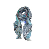 Wisdom scarf Isabelle Gugenheim Collection Silk & Modal 