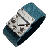 Turquoise & Steel cuff bracelet