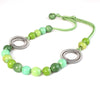 Green Grace Murano Glass Long Necklace - Selleria Veneta 