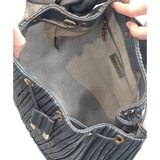 Bucket Bag Small Softissima large shoulder strap & detachable strap