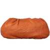 Orange Large Clutch Niche Python leather Selleria Veneta