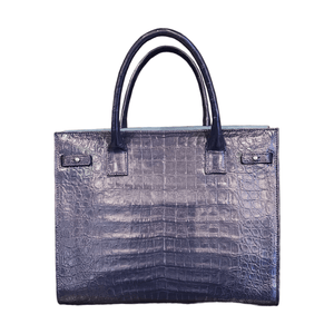 Charlotte crocodile bag classic satchel