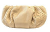 Cream Small Clutch Niche Python leather Selleria Veneta