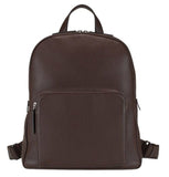 Brown Backpack Unisex Verona - multiple zip pockets - Selleria Veneta