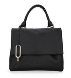 Zara Crossbody Top handle Bag detachable wide strap metal clasp