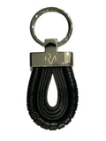 RM1033 Key Fob leather oval wrap