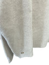 Pisa Turtleneck Sweater Cream Wool & Cashmere - Selleria Veneta