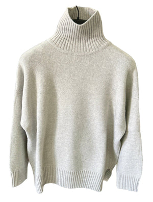 Pisa Turtleneck Sweater Perla Wool & Cashmere - Selleria Veneta