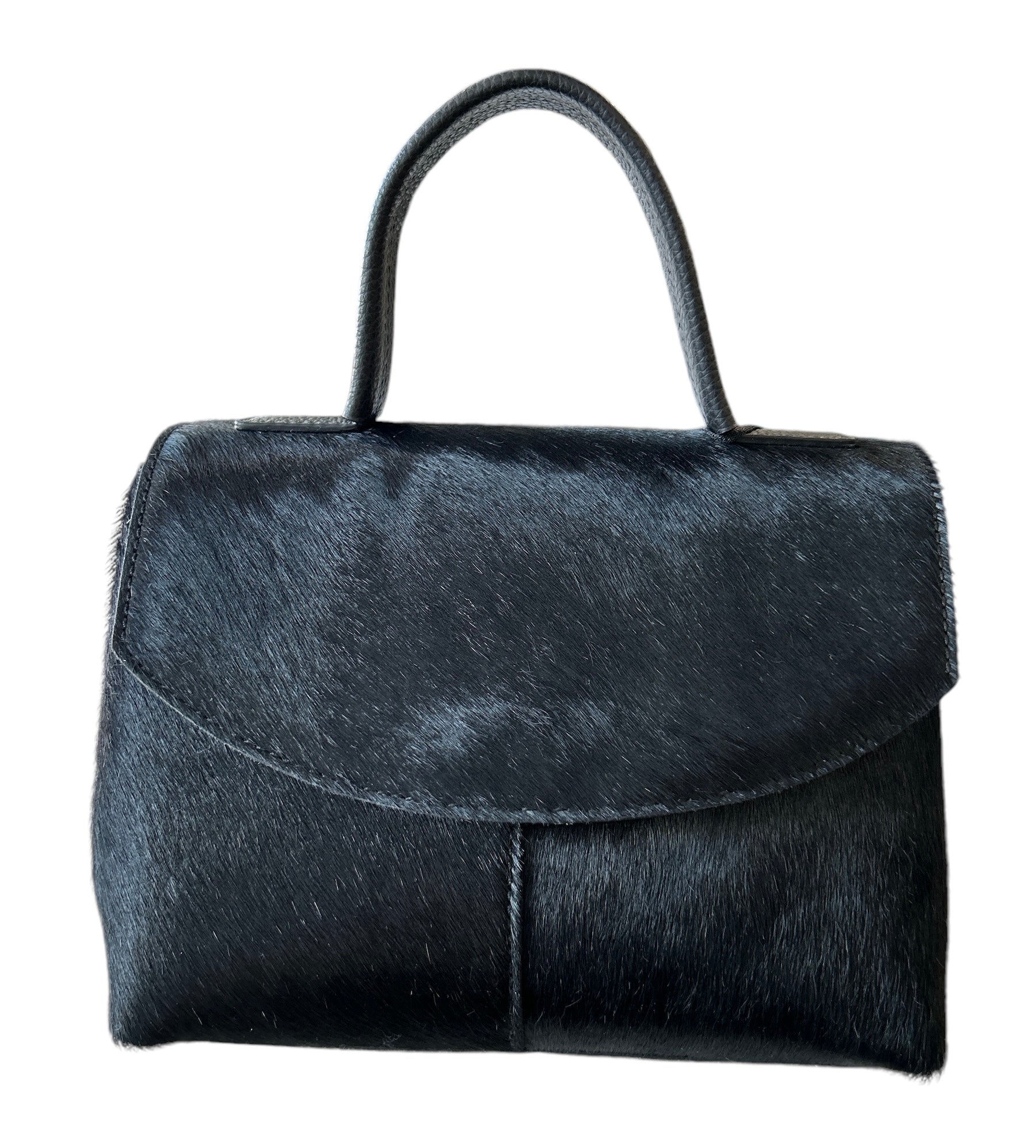 Dafne Satchel Bag Horsehair & Leather