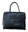 Dafne Satchel Bag Horsehair & Leather