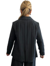 Leonard Blazer Pinstripe Black/Black