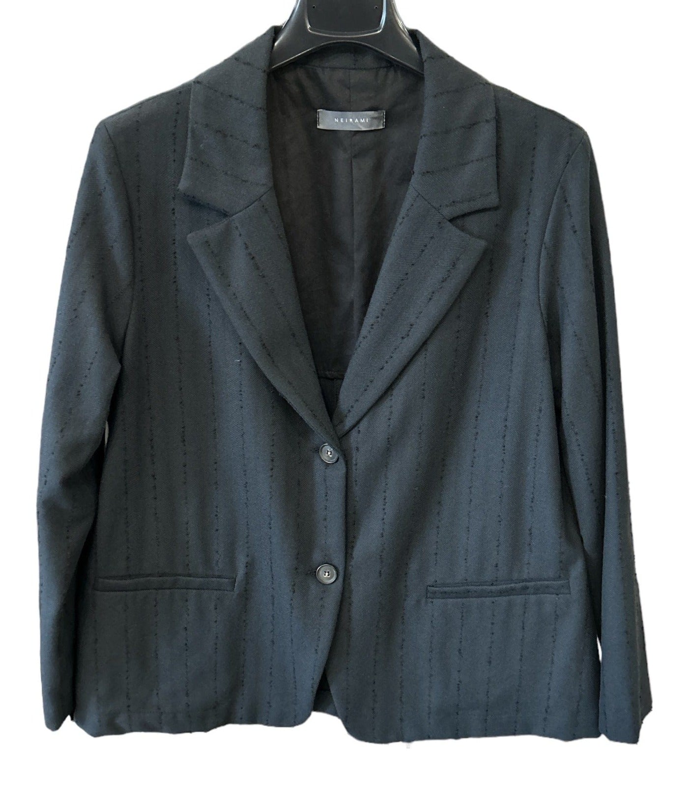 Leonard Blazer Pinstripe Black/Black - Selleria Veneta