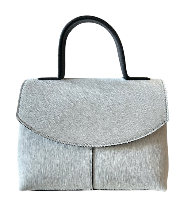 Dafne Satchel Bag Horsehair & Leather