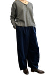 Ovetto Pants Corduroy Navy