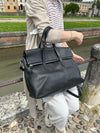 Calipso zip Tote Bag Pavel leather