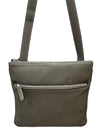 Gray Crossbody multipacket bag