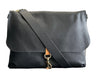Nicole Soft & Slim Shoulder/Crossbody Bag Pavel leather flap closure 