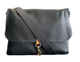 Nicole Soft & Slim Shoulder/Crossbody Bag Pavel leather flap closure 
