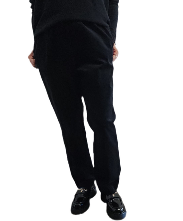 Basic Pants Black Velvet