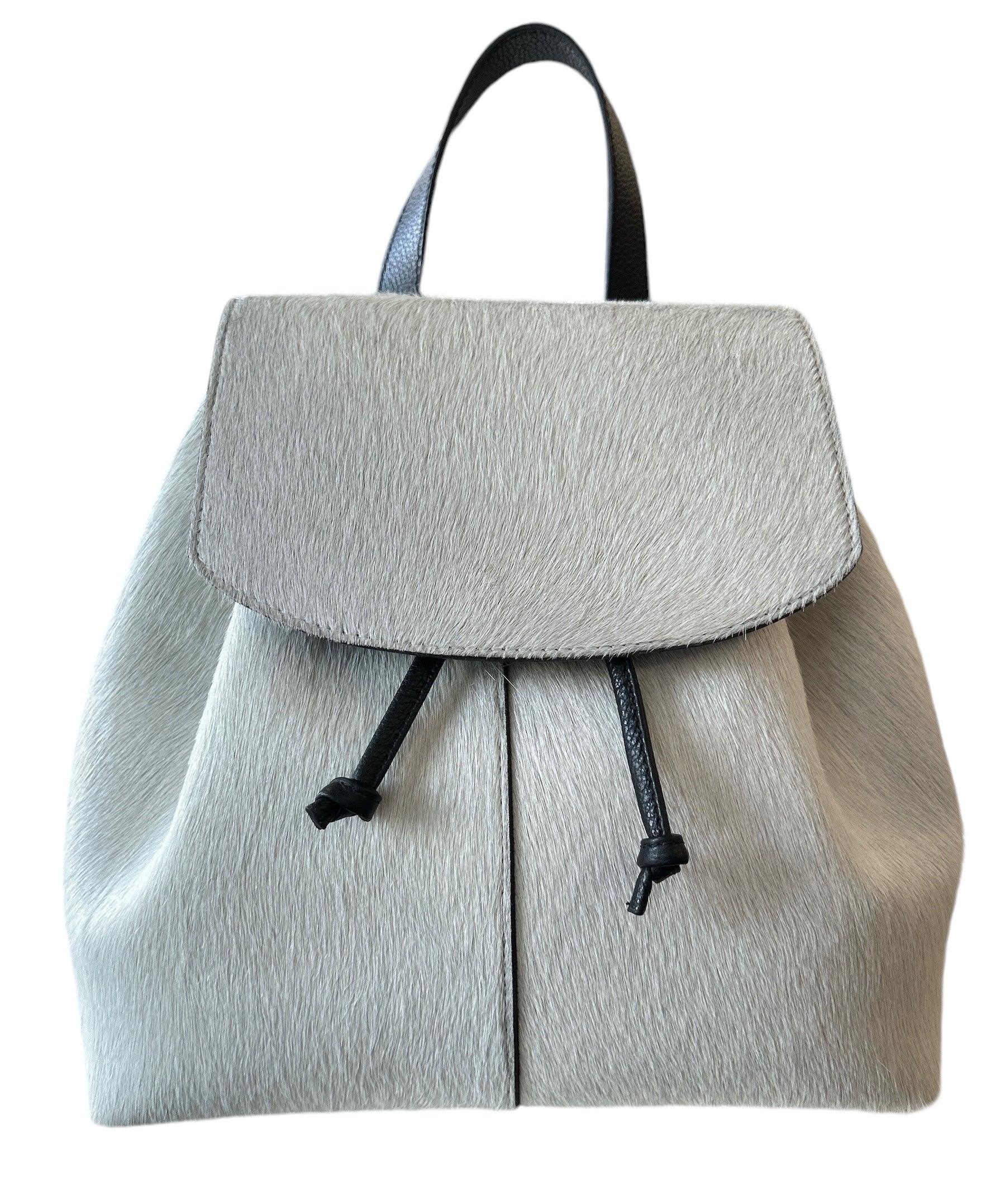 Gioele Backpack Horsehair & leather