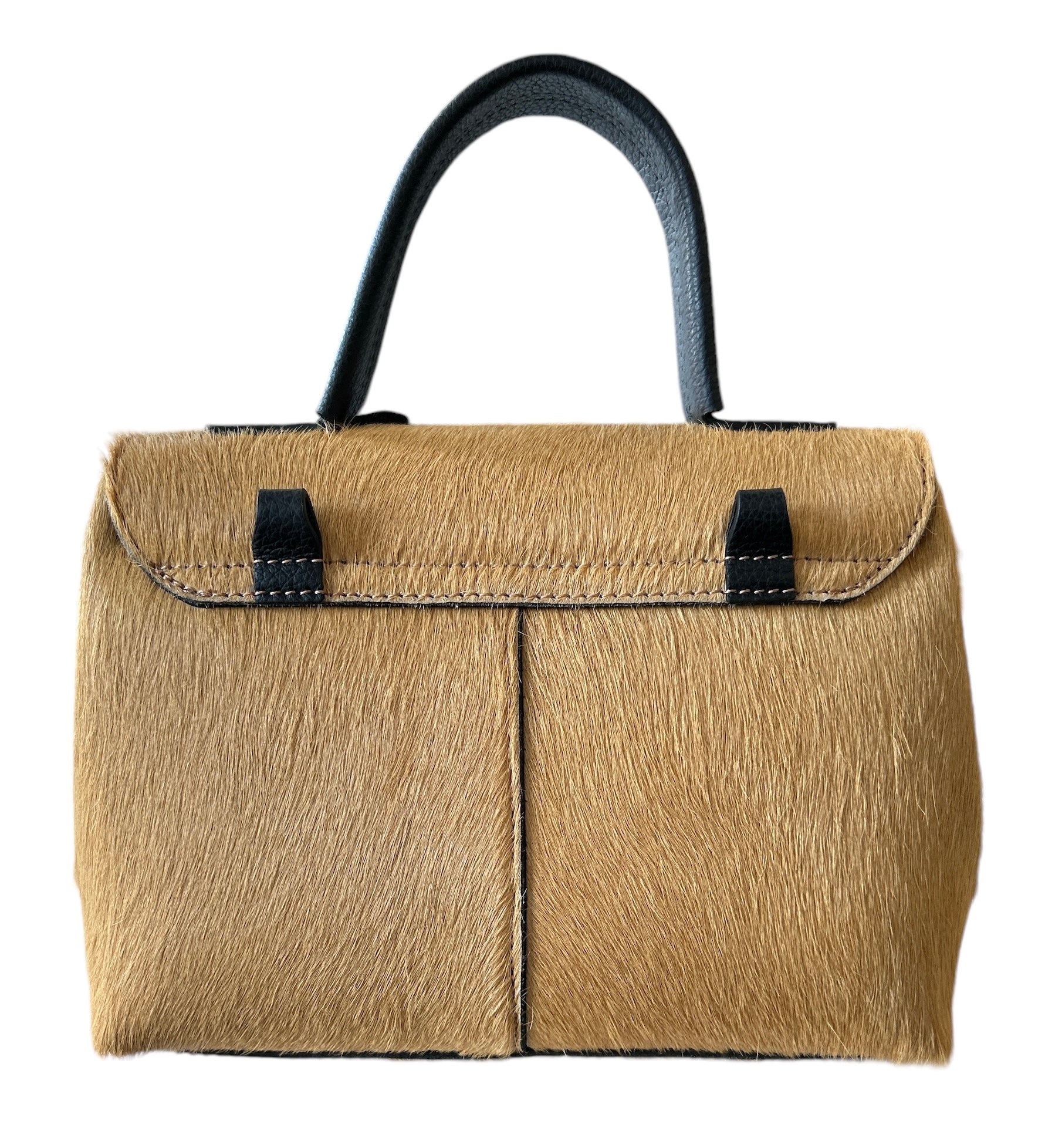 Dafne Satchel Bag Horsehair & Leather