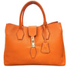 Orange Kent Satchel bag mid compartment