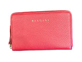 Red zip wallet 6CC medium 