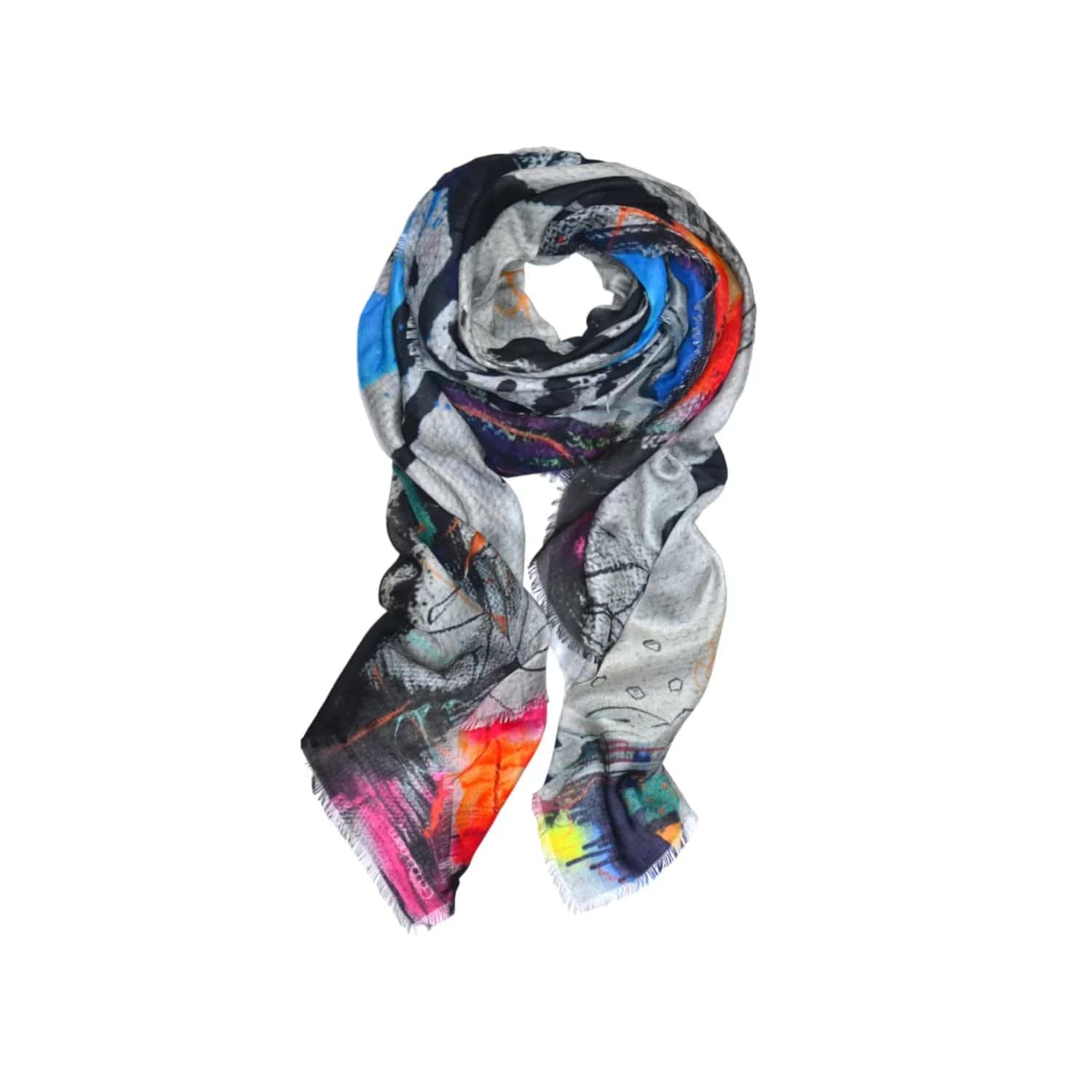 Momentum scarf Isabelle Gugenheim Collection Silk & Modal 