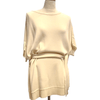 Cream Sweater Dress Malena For Women At Selleria Veneta
