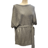 Gray Sweater Dress Malena For Women At Selleria Veneta