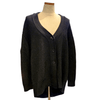 Black V Neck Cardigan Sweater Silvana - Selleria Veneta