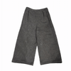 Wide Grey Pants side zipper - Selleria Veneta
