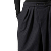Portafoglio Black Trousers - Pinstripe Black/Black - Selleria Veneta