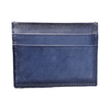 Navy Card Holder 4CC Patin leather 