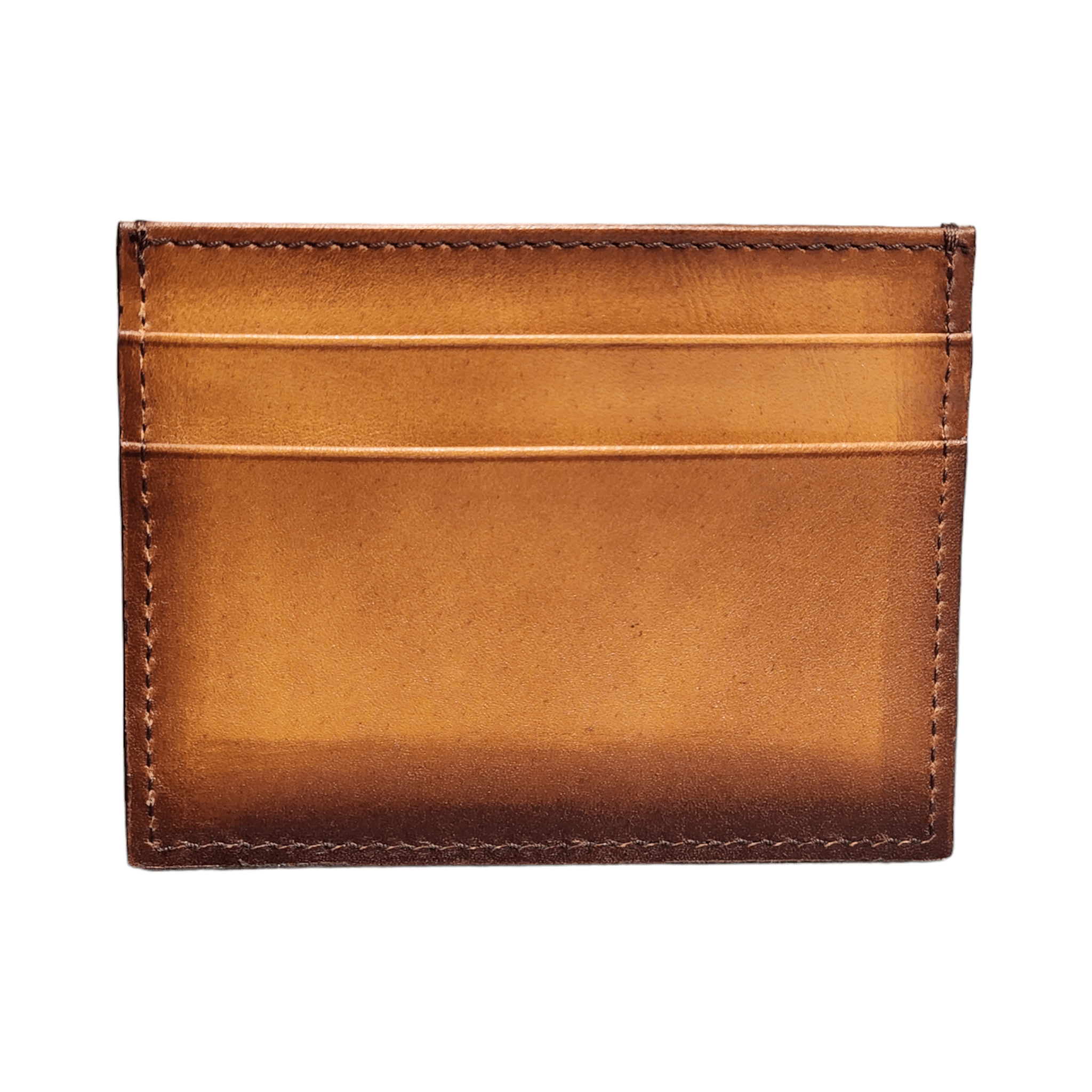 Cognac Card Holder 4CC Patin leather 