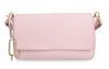 Rose Giselle Compact Crossbody flap closure leather magnetic closure