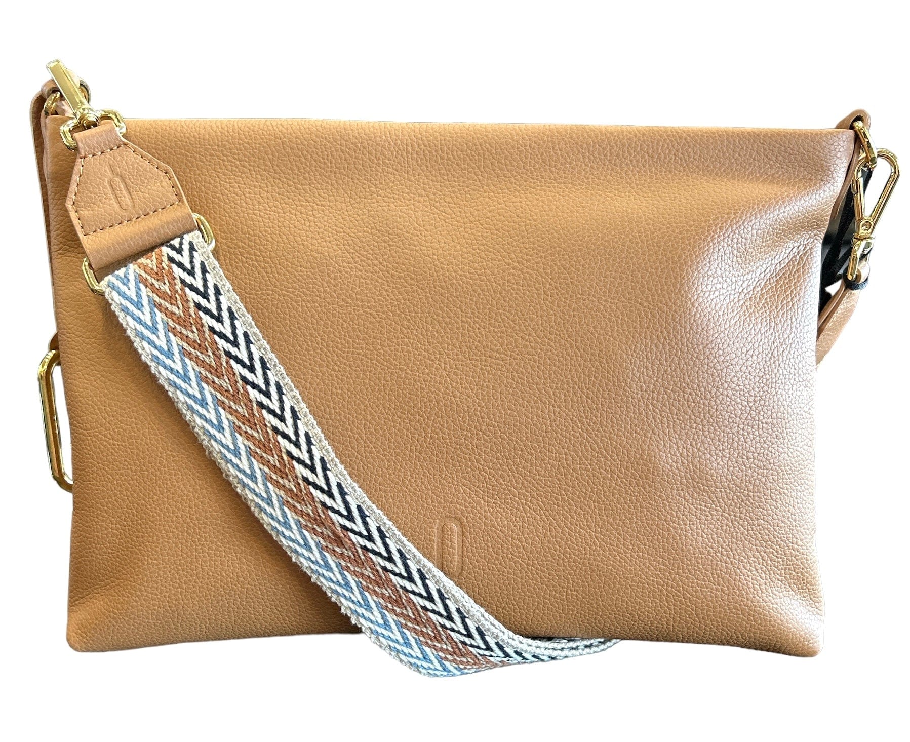 Oriette slim pouch bag with additional guitar strap.