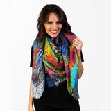 Walkin Paris scarf Isabelle Gugenheim Collection Silk & Modal 