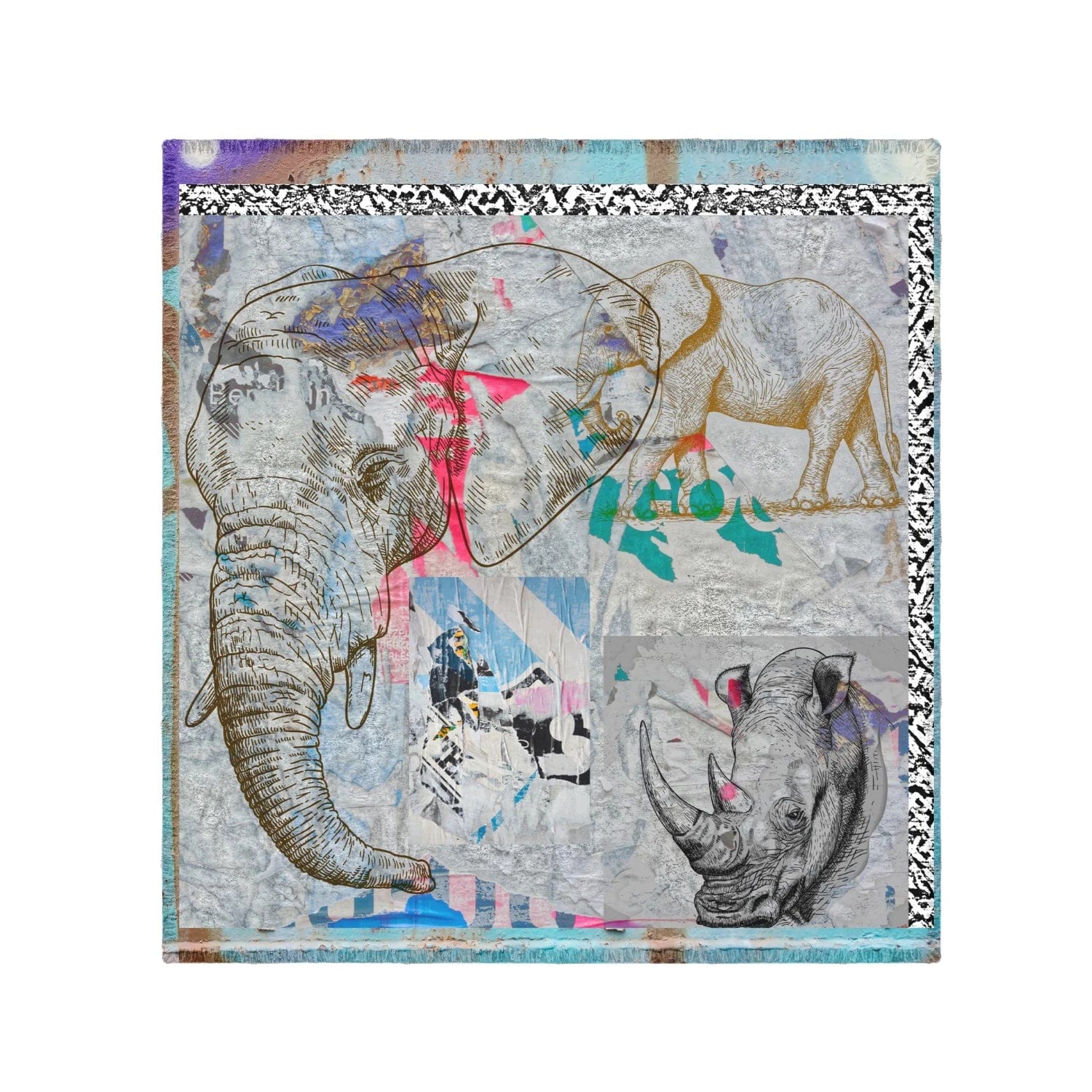 Wisdom Isabelle Gugenheim scarf Collection Silk & Modal 