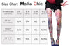 Size Chart Tights Malka Chic