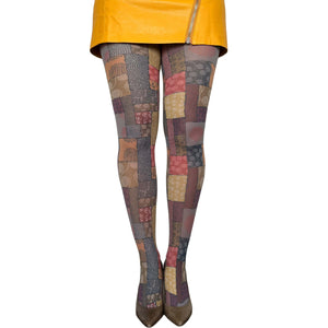 Fashion African Patchwork Tights Plus Size For Women Malka Chic