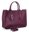Eva Shopper Bag double handles, detachable strap - Selleria Veneta