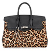 Jake Large Satchel Animal Print 2 handles - Selleria Veneta