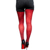 Bright Red Leopard Tights for Women Malka Chic - Selleria Veneta