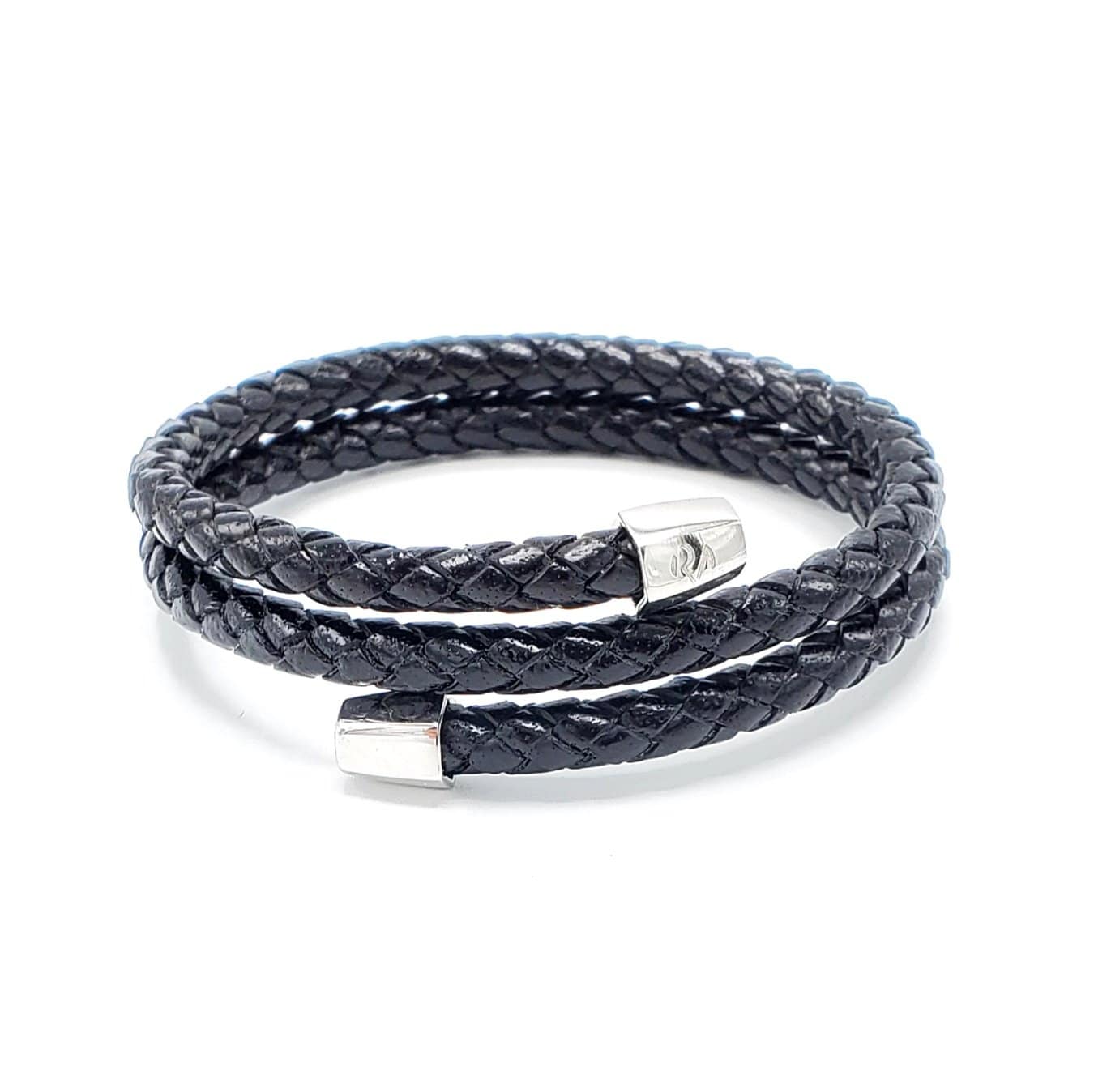 B187 Leather wrap Unisex Bracelet - 4 color combination - Selleria Veneta