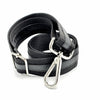 Black & Black Strap Nylon & Leather adjustable 