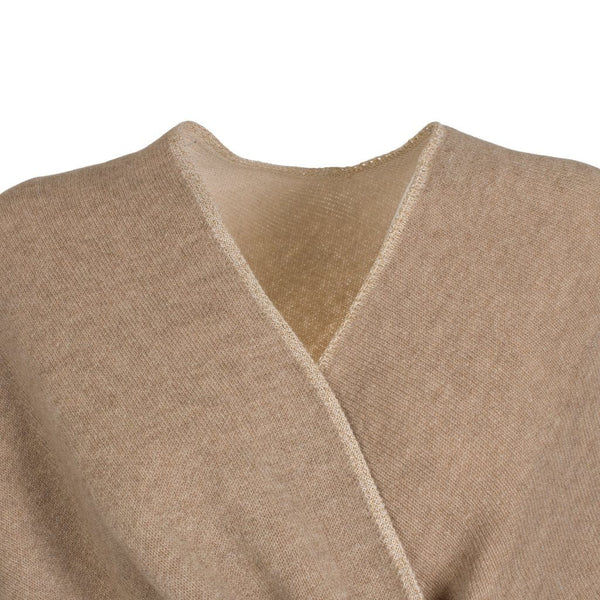 Firenze Wrap Cashmere Camel & Cream - Selleria Veneta