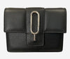 Black Lulu Mini Crossbody Bag Pavel Leather - Selleria Veneta