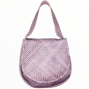 Indie Woven Shoulder Bag flap & comfortable strap - Selleria Veneta
